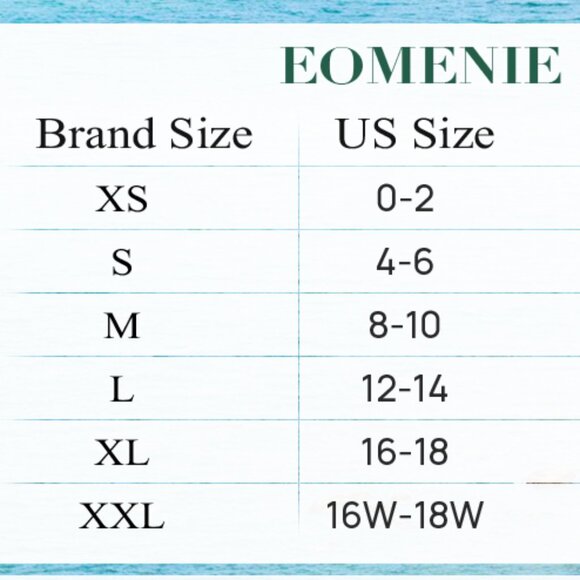 Eomenie Women's One Piece Swimsuits Tummy Control Ruched Push Up Size Medium - Picture 6 of 7